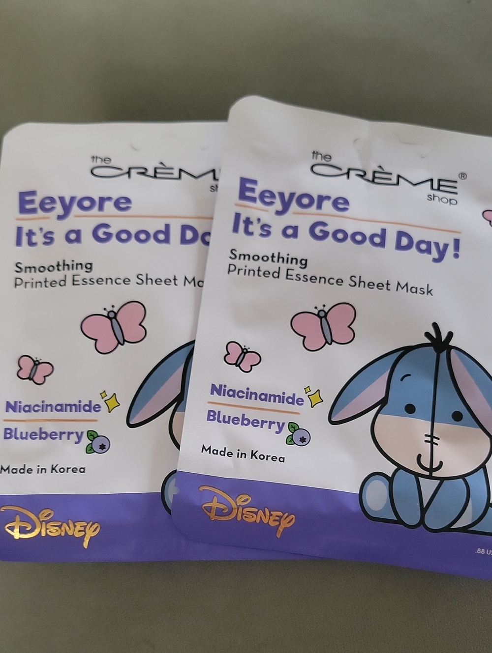 Creme shop eeyore it's a good day smoothing sheet mask